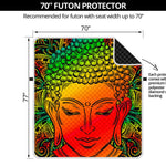 Reggae Buddha Print Futon Protector