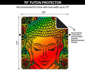 Reggae Buddha Print Futon Protector