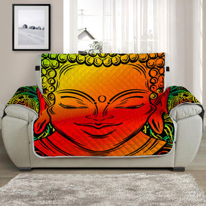 Reggae Buddha Print Half Sofa Protector