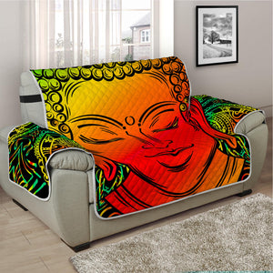 Reggae Buddha Print Half Sofa Protector