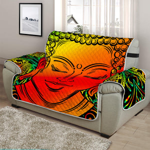 Reggae Buddha Print Half Sofa Protector