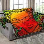 Reggae Buddha Print Loveseat Protector