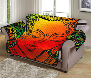 Reggae Buddha Print Loveseat Protector