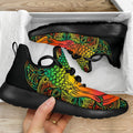 Reggae Buddha Print Mesh Knit Shoes