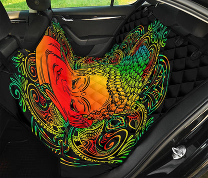 Reggae Buddha Print Pet Car Back Seat Cover