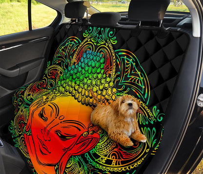Reggae Buddha Print Pet Car Back Seat Cover