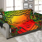 Reggae Buddha Print Sofa Protector