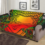 Reggae Buddha Print Sofa Protector