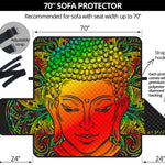 Reggae Buddha Print Sofa Protector