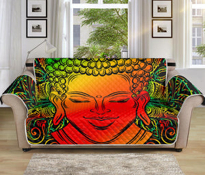 Reggae Buddha Print Sofa Protector