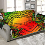 Reggae Buddha Print Sofa Protector