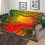 Reggae Buddha Print Sofa Protector