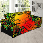 Reggae Buddha Print Sofa Slipcover