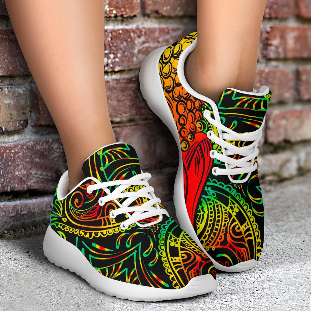 Reggae Buddha Print Sport Shoes GearFrost