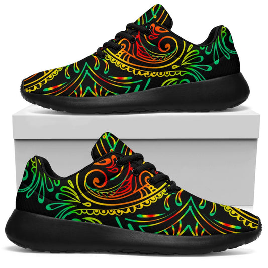 Reggae Buddha Print Sport Shoes GearFrost