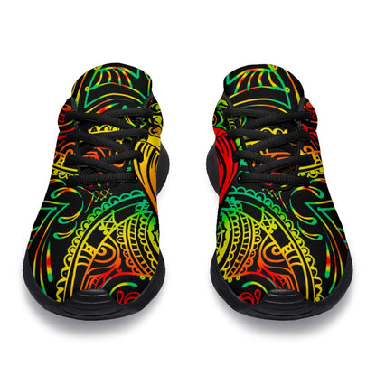 Reggae Buddha Print Sport Shoes GearFrost