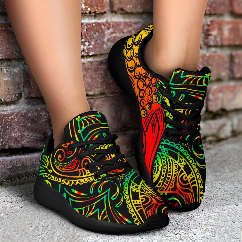 Reggae Buddha Print Sport Shoes GearFrost