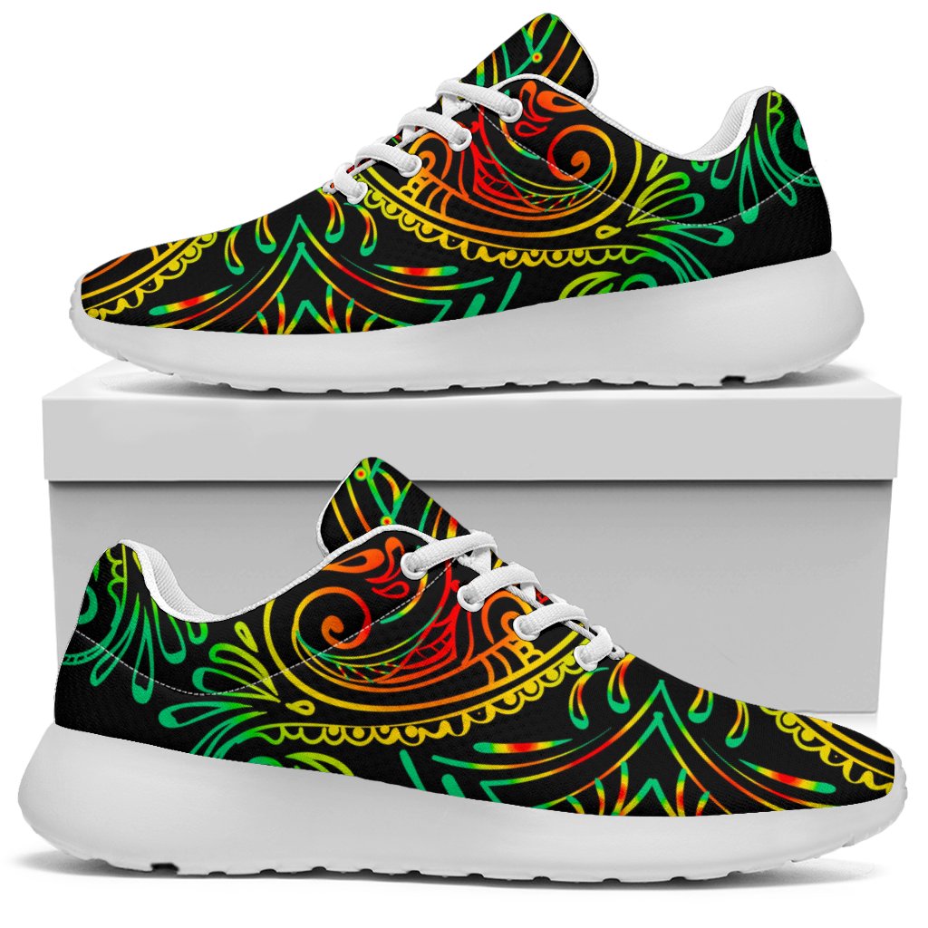 Reggae Buddha Print Sport Shoes GearFrost