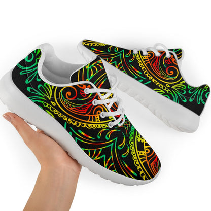 Reggae Buddha Print Sport Shoes GearFrost