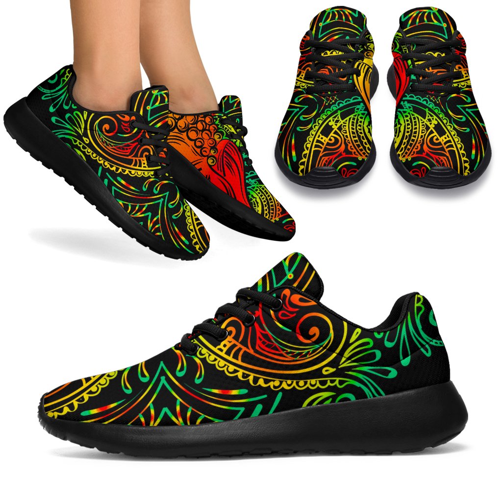 Reggae Buddha Print Sport Shoes GearFrost