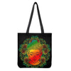 Reggae Buddha Print Tote Bag