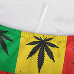 Reggae Marijuana Leaf Pattern Print Sofa Cover