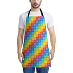 Reiki And The 7 Chakras Pattern Print Apron