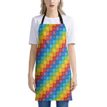 Reiki And The 7 Chakras Pattern Print Apron