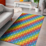 Reiki And The 7 Chakras Pattern Print Area Rug