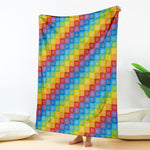 Reiki And The 7 Chakras Pattern Print Blanket