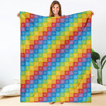 Reiki And The 7 Chakras Pattern Print Blanket