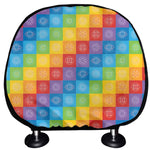 Reiki And The 7 Chakras Pattern Print Car Headrest Covers