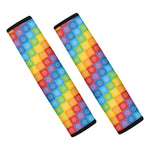 Reiki And The 7 Chakras Pattern Print Car Seat Belt Covers