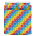 Reiki And The 7 Chakras Pattern Print Duvet Cover Bedding Set