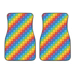 Reiki And The 7 Chakras Pattern Print Front Car Floor Mats