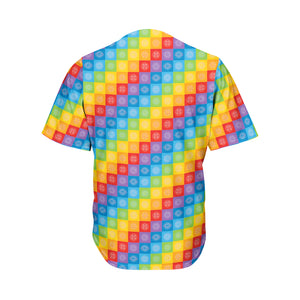 Reiki And The 7 Chakras Pattern Print Men's Baseball Jersey