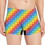 Reiki And The 7 Chakras Pattern Print Men's Boxer Briefs