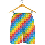 Reiki And The 7 Chakras Pattern Print Men's Shorts