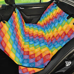 Reiki And The 7 Chakras Pattern Print Pet Car Back Seat Cover