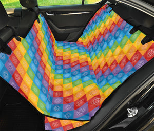 Reiki And The 7 Chakras Pattern Print Pet Car Back Seat Cover