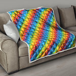 Reiki And The 7 Chakras Pattern Print Quilt