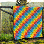Reiki And The 7 Chakras Pattern Print Quilt