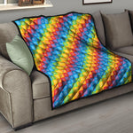 Reiki And The 7 Chakras Pattern Print Quilt