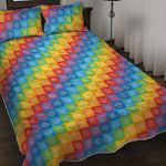 Reiki And The 7 Chakras Pattern Print Quilt Bed Set