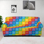 Reiki And The 7 Chakras Pattern Print Sofa Cover