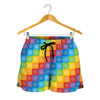 Reiki And The 7 Chakras Pattern Print Women's Shorts