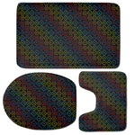 Reiki And The Seven Chakras Print 3 Piece Bath Mat Set