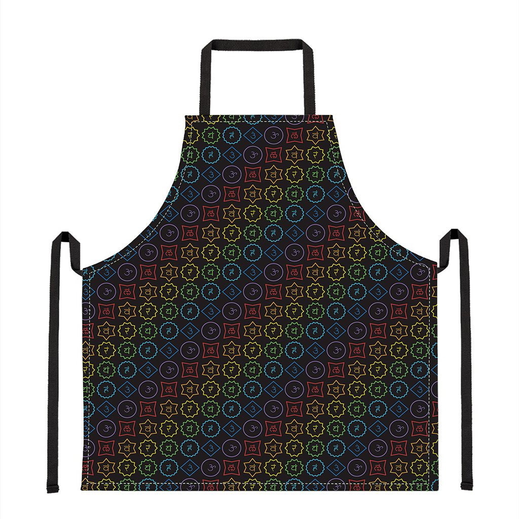 Reiki And The Seven Chakras Print Apron