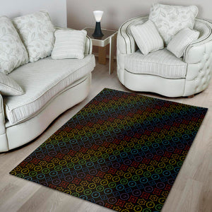 Reiki And The Seven Chakras Print Area Rug