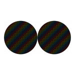 Reiki And The Seven Chakras Print Car Coasters